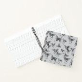Carnet Gizmo | Motif noir et blanc (Intérieur)