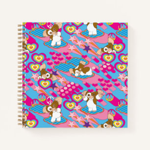 Carnet Gizmo   Pink Peace & Love Motif
