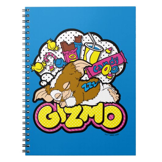 Carnet Gizmo | Rêver de sucreries (Devant)