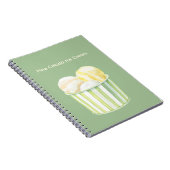 Carnet Glace à la Piña Colada (Côté Droit)