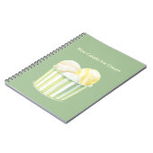 Carnet Glace à la Piña Colada (Côté gauche)