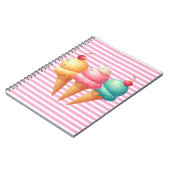 Carnet Glace colorée (Côté gauche)