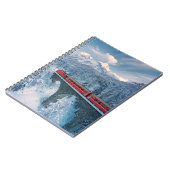 Carnet Glace et neige | Train Express Red Bernina Suisse (Côté gauche)