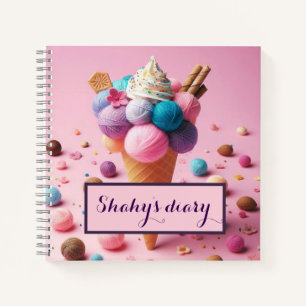 carnet glacé original
