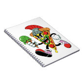 Carnet Gladiator Pizza Slice Italien Brainrot (Côté Droit)