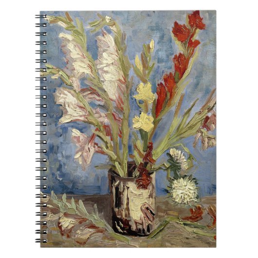 Carnet Gladioli et China Asters | Vincent van Gogh (Devant)