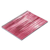 Carnet Glam Girl rose Tinsel raypes (Côté gauche)