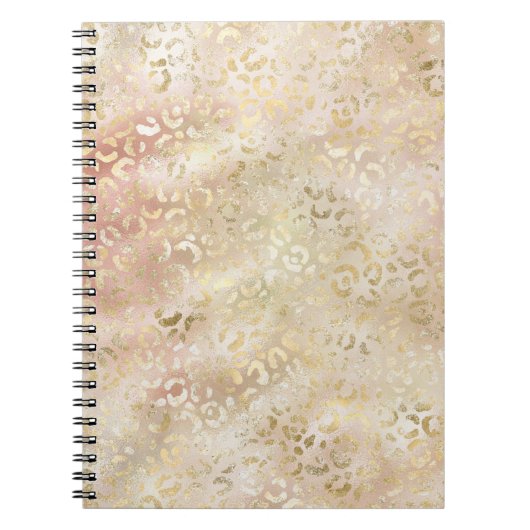Carnet Glam Gold Rose (Devant)