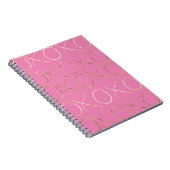 Carnet Glam XOXO Chic Gold Rose Girl (Côté Droit)