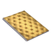 Carnet Glamour D'Or : Décor Luxueux. (Côté Droit)