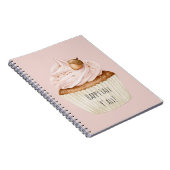 Carnet Gland de Cupcake Rose (Côté Droit)