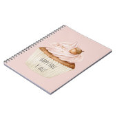 Carnet Gland de Cupcake Rose (Côté gauche)