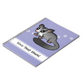 Carnet Glider sugaré de dessin animé (Côté gauche)