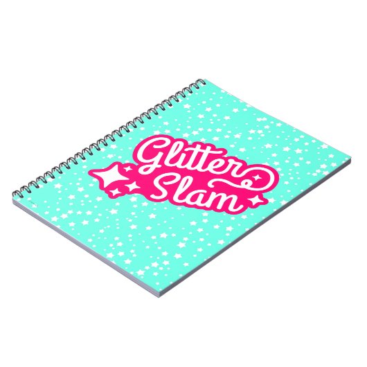 Carnet Glitter Slam (Côté gauche)