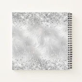 Carnet Glitterie Silver Verre givrée 50e anniversaire Inv (Dos)
