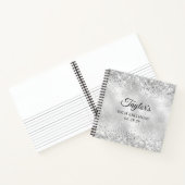 Carnet Glitterie Silver Verre givrée 50e anniversaire Inv (Intérieur)