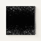 Carnet Glittery Black 50 & Fabuleux invité (Dos)
