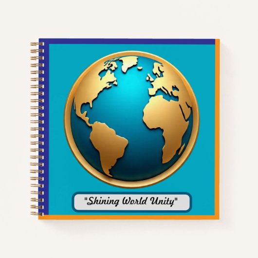 Carnet "Globe of Gold" (Devant)