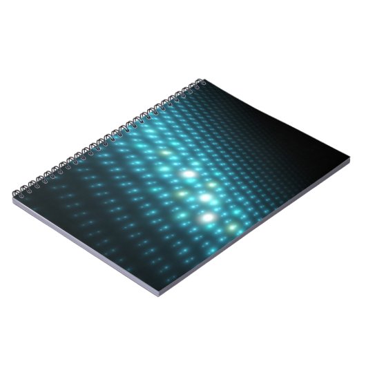 Carnet Globes bleus 3D (Côté gauche)