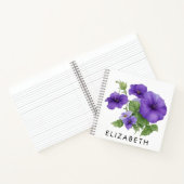 Carnet Gloire du matin Mois de naissance Fleur personnali (Intérieur)