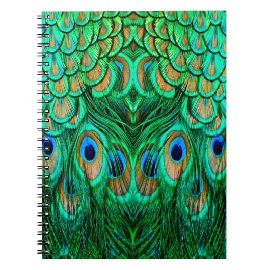Carnet Glorious Peacock (Devant)