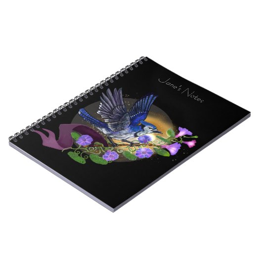 Carnet Glory BlueJay (Côté gauche)