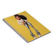 Carnet Glow Getter Mustard Spiral Photo Notebook (Côté Droit)