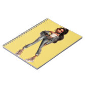 Carnet Glow Getter Yellow Spiral Photo Notebook (Côté gauche)