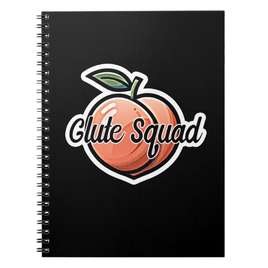 Carnet Glute Squad Peach Fitness Workout (Devant)