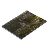 Carnet Glycines en fleurs - Composition florale (Côté gauche)