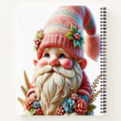 Carnet Gnome en fleurs (Dos)