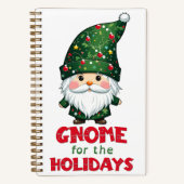Carnet Gnome Pour Les Vacances Drôle & Adorable Noël (Recto)
