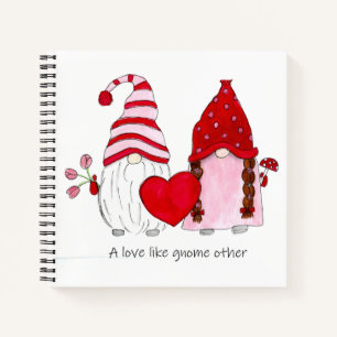 Carnet Gnome Valentine Un amour comme gnome autre