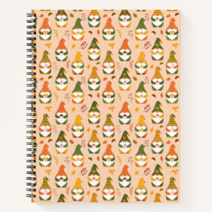 Carnet Gnomes d'automne dans le Motif forestier