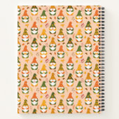 Carnet Gnomes d'automne dans le Motif forestier (Dos)