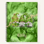 Carnet Gnomes de la Saint-Patrick sur l'encre d'alcool ve (Devant)