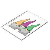 Carnet Gnomes scandinaves minimalistes (Côté gauche)