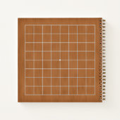 Carnet Goban 9x9 avec lignes blanches personnalisable (ma (Dos)