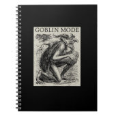 Carnet Goblin Mode Goblincore Fairycore Medieval Grunge (Devant)
