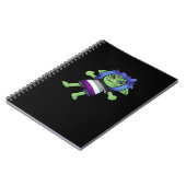 Carnet Goblincore Asexual Pride Goblin Classic (Côté gauche)