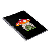 Carnet Goblincore Grenouille Classique Appel Rétro (Côté Droit)