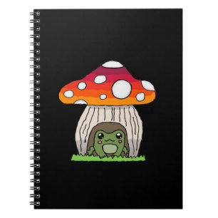 Carnet Goblincore Grenouille Classique Appel Rétro