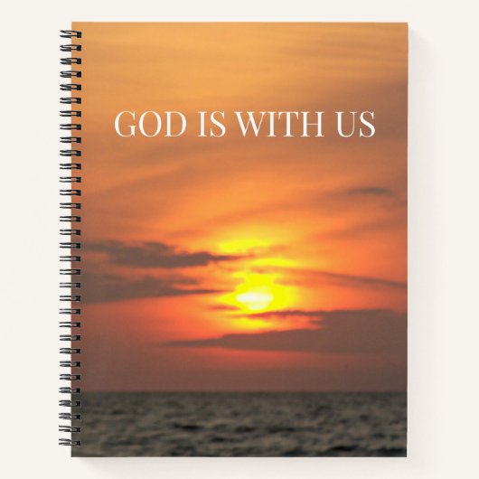 Carnet God is with Us - A Place for Scripture (Devant)