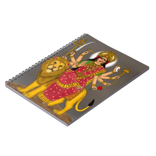 Carnet Goddess Durga Notebook (Côté gauche)