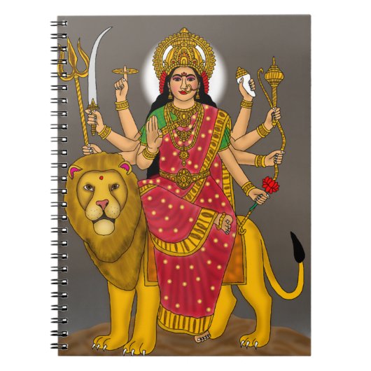 Carnet Goddess Durga Notebook (Devant)