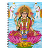 Carnet Goddess Lakshmi Notebook (Devant)