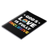 Carnet God's Love Is (Côté gauche)