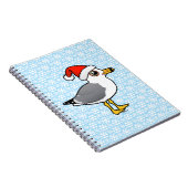 Carnet Goéland à bec circulaire père Noël (Côté Droit)