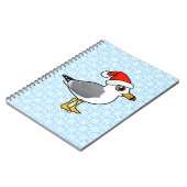 Carnet Goéland à bec circulaire père Noël (Côté gauche)