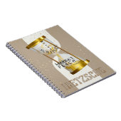 Carnet Gold Art Nouveau Introvert Philosophie citation (Côté Droit)